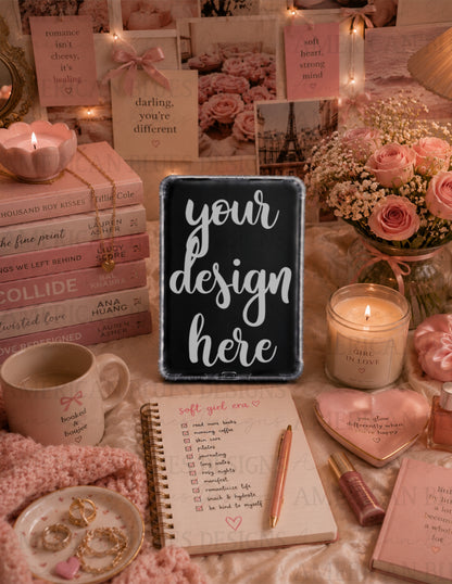 Soft Girl 2 Kindle case mockup