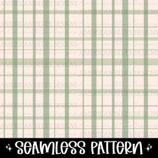 Plaid coordinating seamless pattern