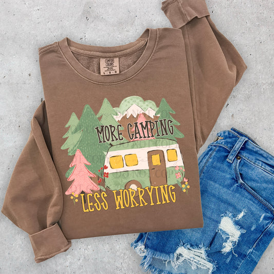 More Camping Less Worrying