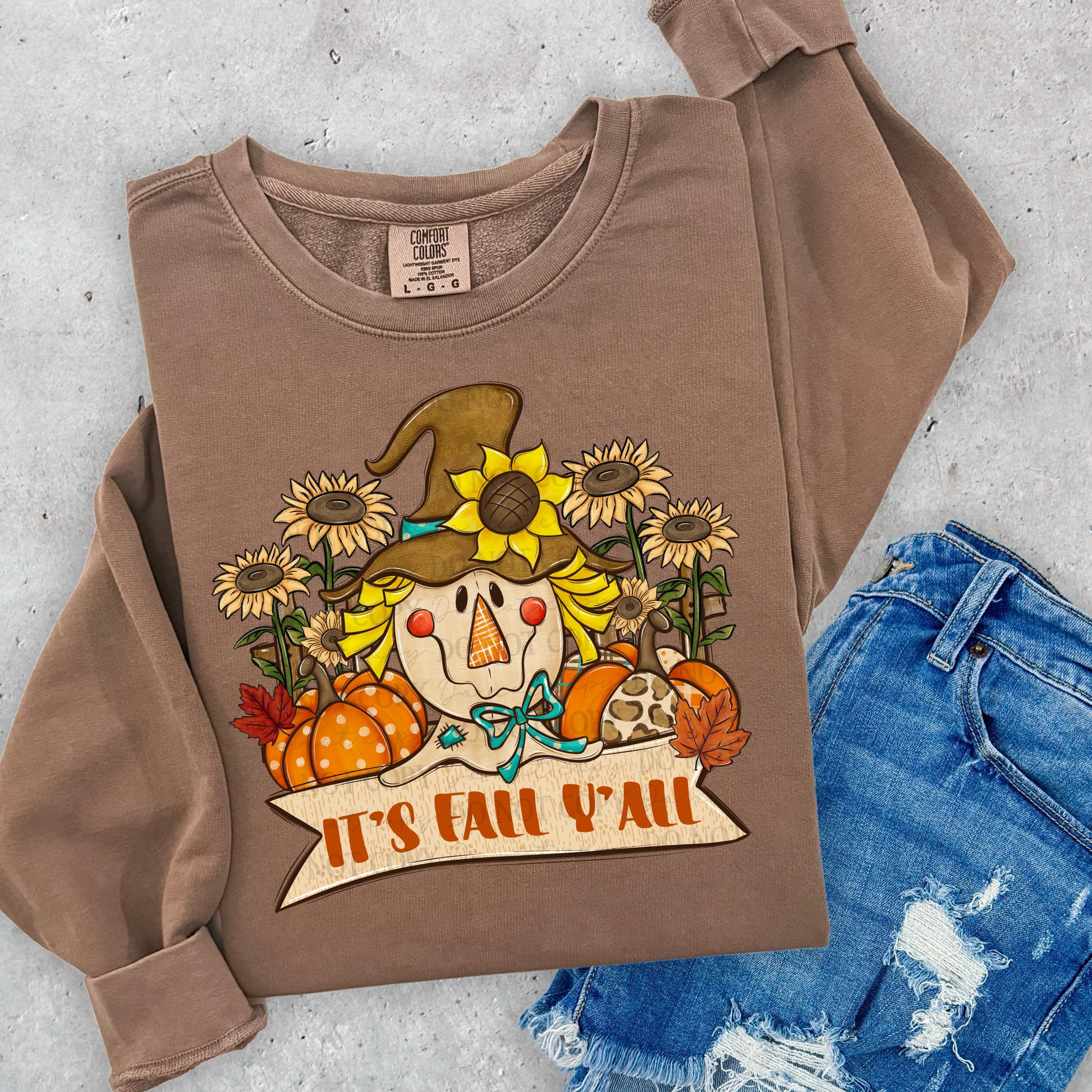 It’s Fall y’all digital design | American Blues Designs 