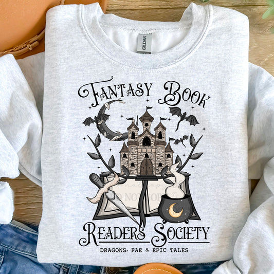 Fantasy Book Readers Society digital design | American Blues Designs 