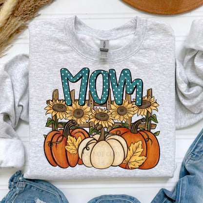 Mom Pumpkin Patch Name digital design | American Blues Designs 