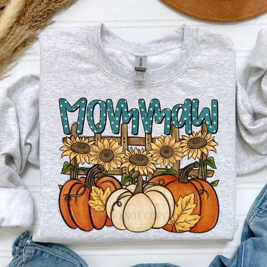 Mommaw Pumpkin Patch Name digital design | American Blues Designs 