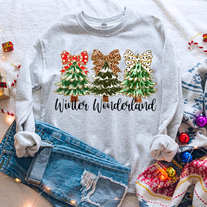 Winter Wonderland Coquette Tree digital design | American Blues Designs