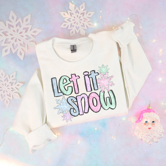 Let is snow digital design | American Blues Designs 