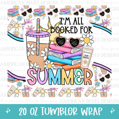 I’m all booked for summer 20oz tumbler wrap