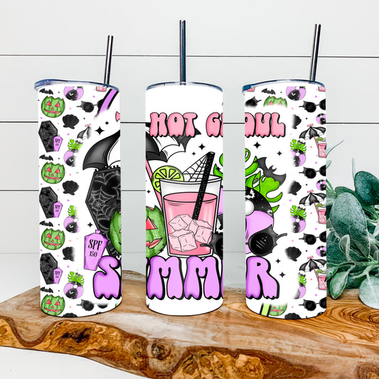 Hot Ghoul Summer 20oz tumbler wrap