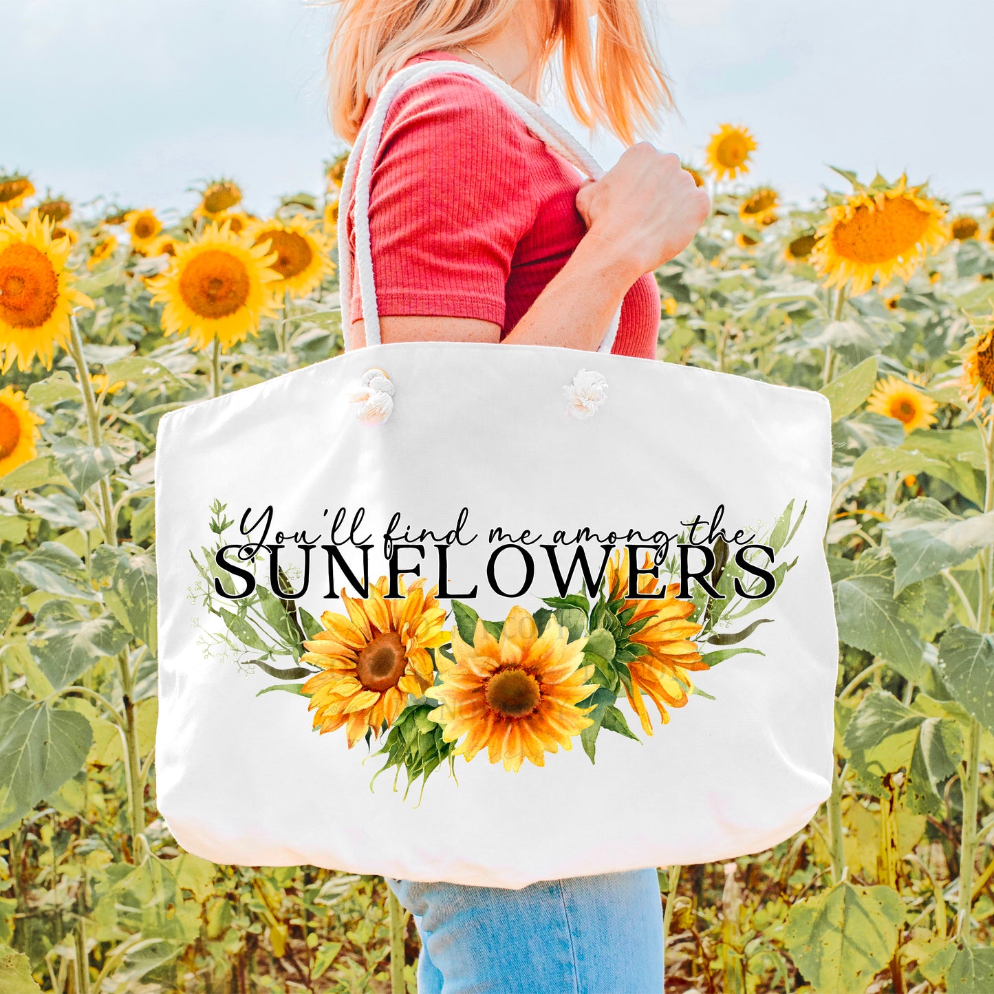 You’ll find me among the sunflowers