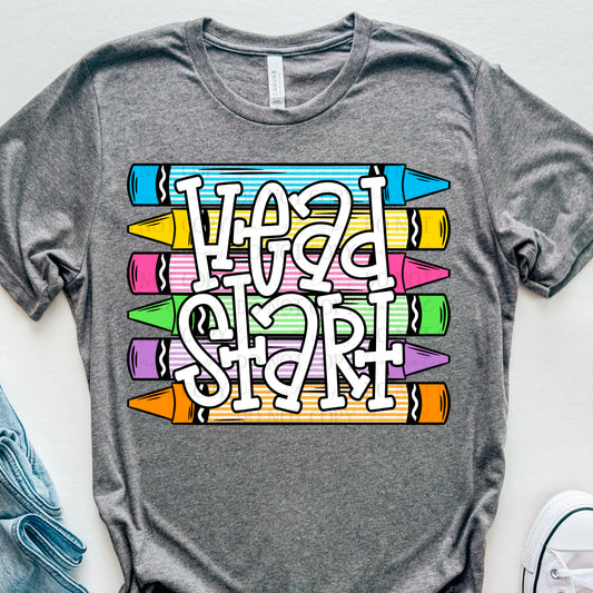 Headstart seersucker crayon