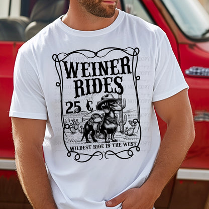 Weiner Rides  digital design | American Blues Designs 