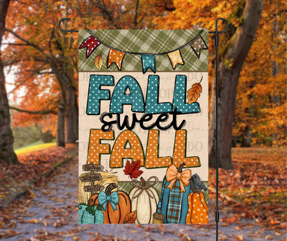 Fall Sweet Fall Garden Flag 12x18