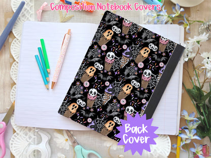 Spooky Ice-Scream Composition Notebook Cover