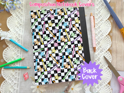 Stars & Crayons Composition Notebook Cover