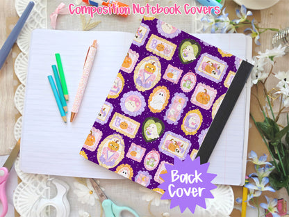 Ghostie Frames Composition Notebook Cover