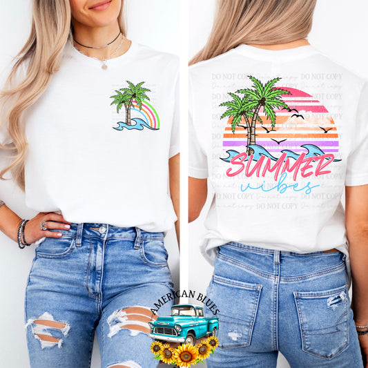 Summer vibes digital design | American Blues Designs 