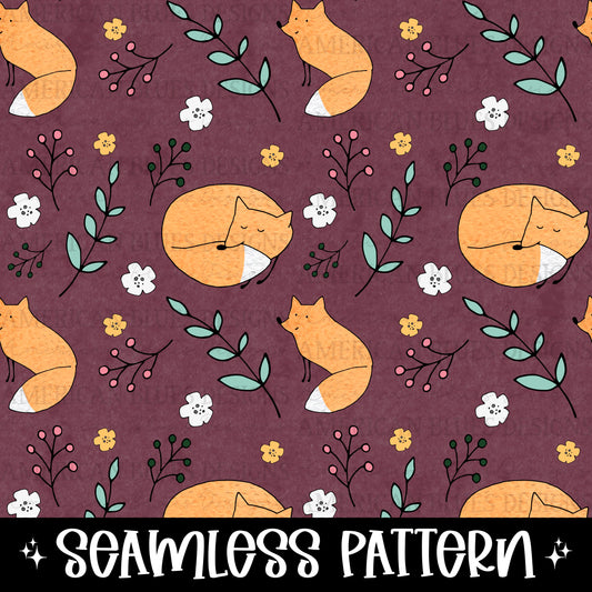 Foxtrot seamless pattern