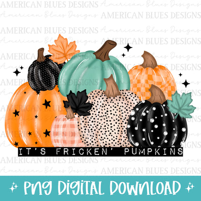 It’s fricken’ pumpkins with sleeve