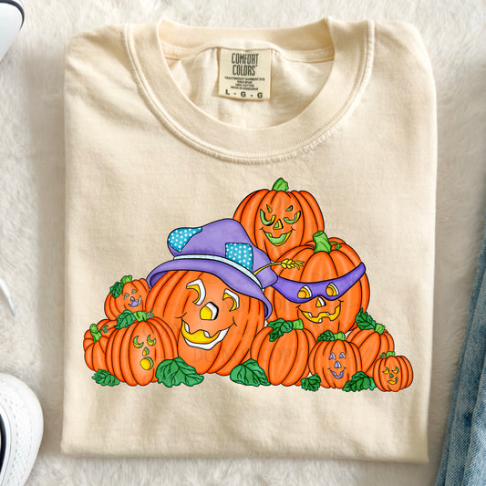 Vintage Pumpkin Stack