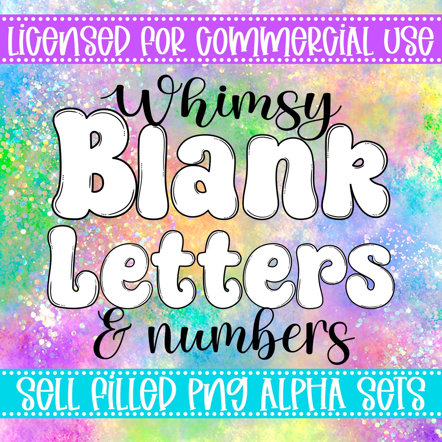 Whimsy Blank Alpha Set