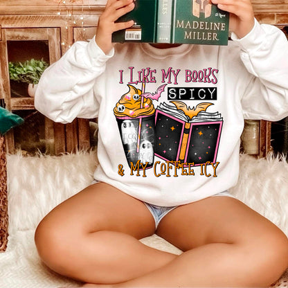 I like my books spicy and my coffee icy