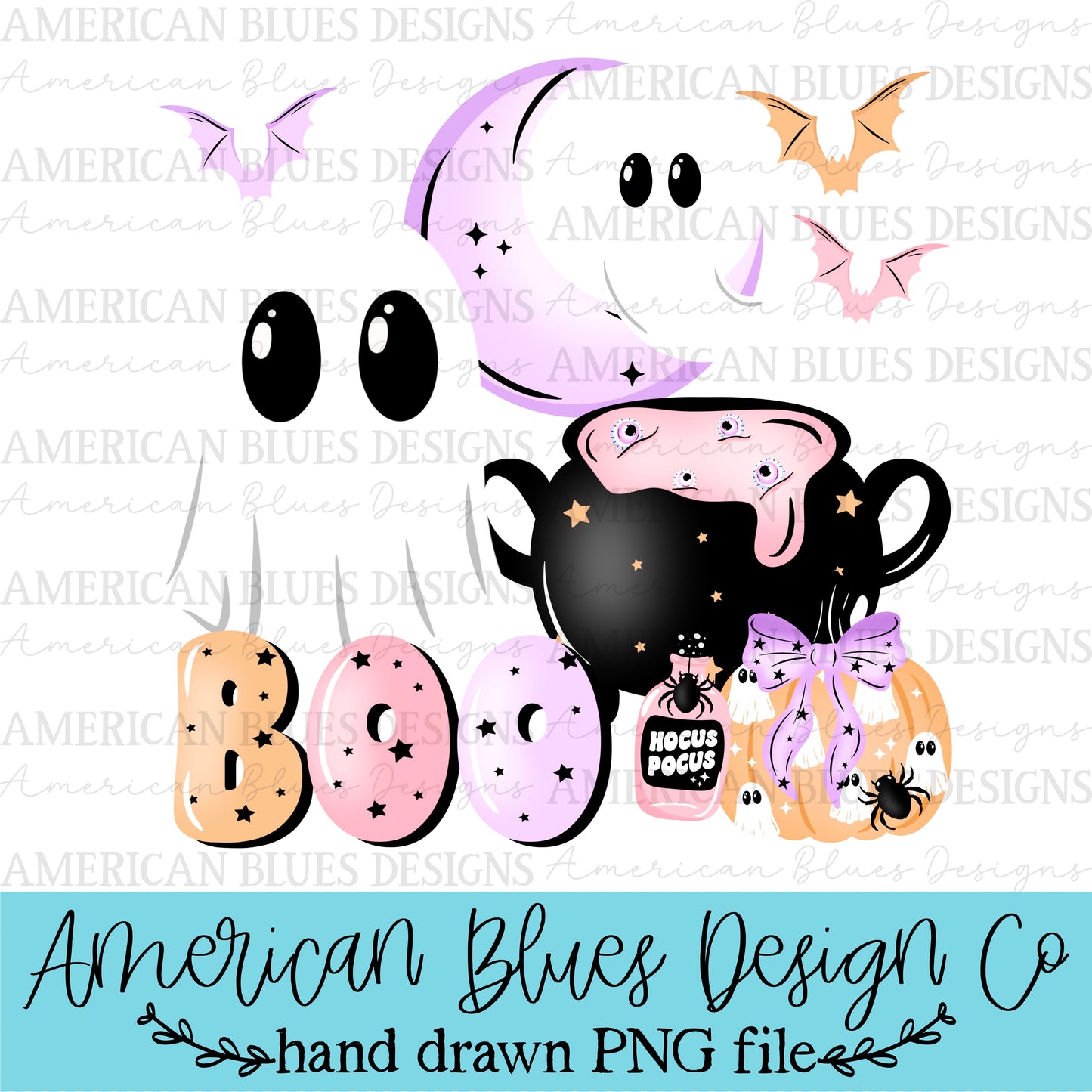Boo pastel ghost