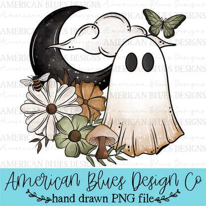 Dark Cottage Ghost