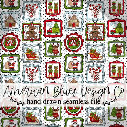 Santa’s Workshop 3 skin tones seamless