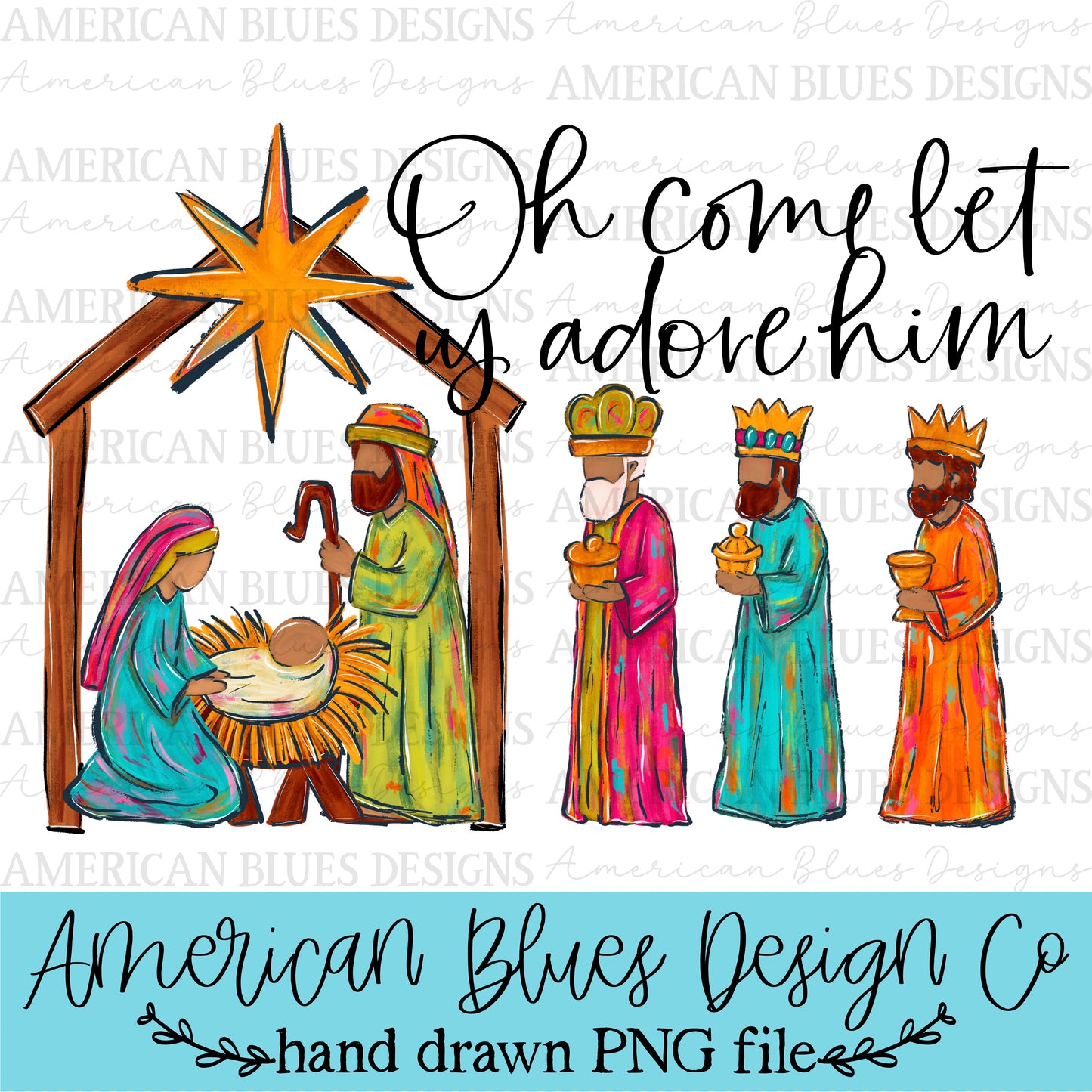 Oh come let us adore him