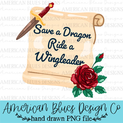 Save a dragon, ride a wingleader