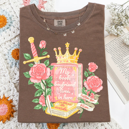 My book boyfriend lives in here