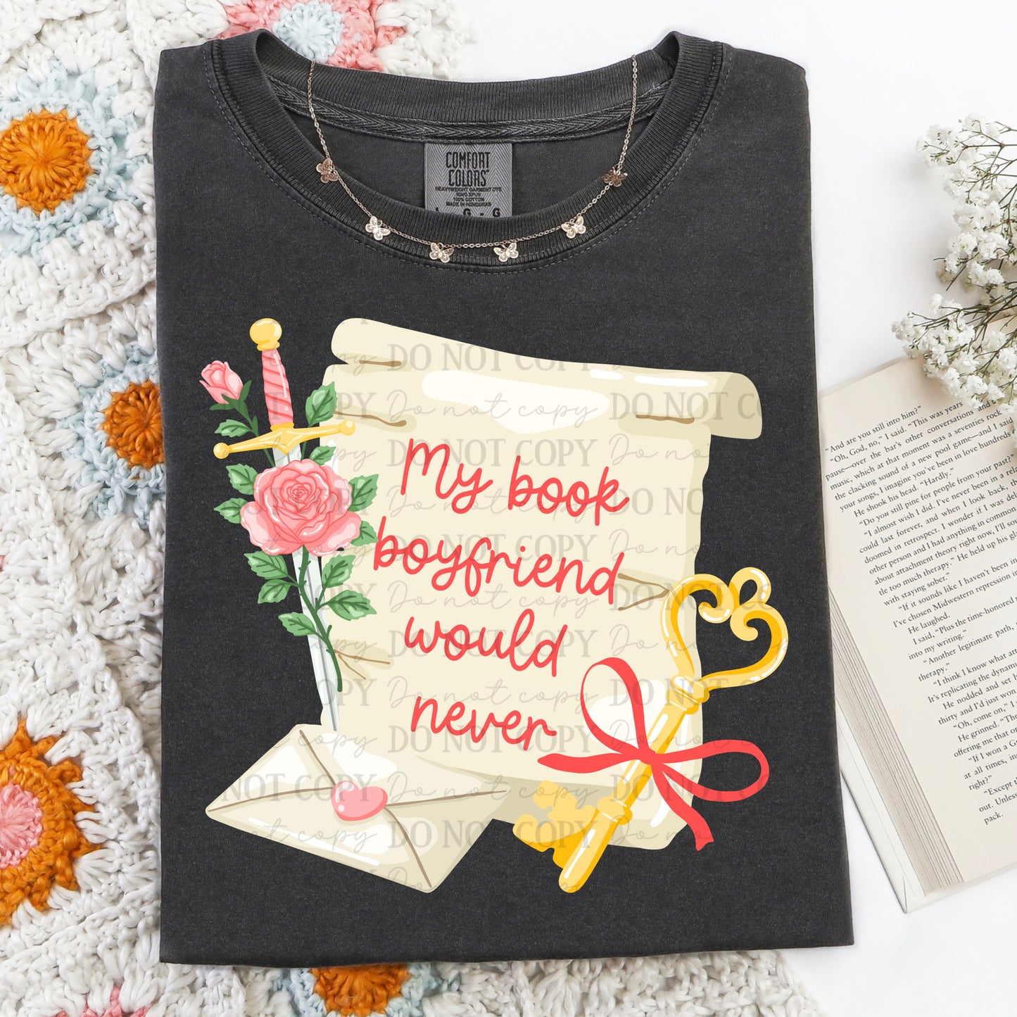 My book boyfriend would never