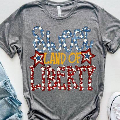 Sweet land of Liberty stars