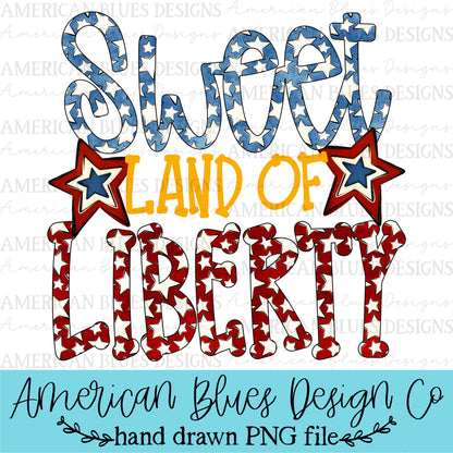 Sweet land of Liberty stars