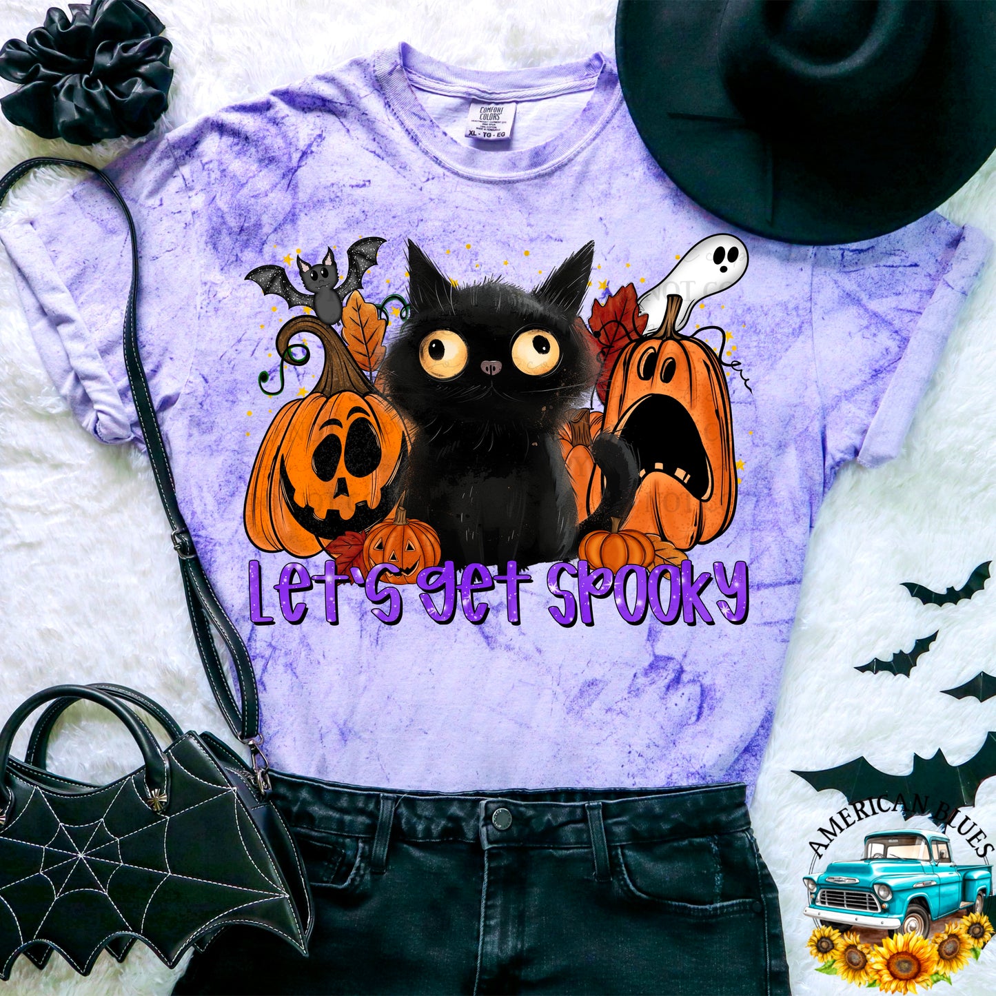 Let's Get Spooky Digital Design | American Blues Designs