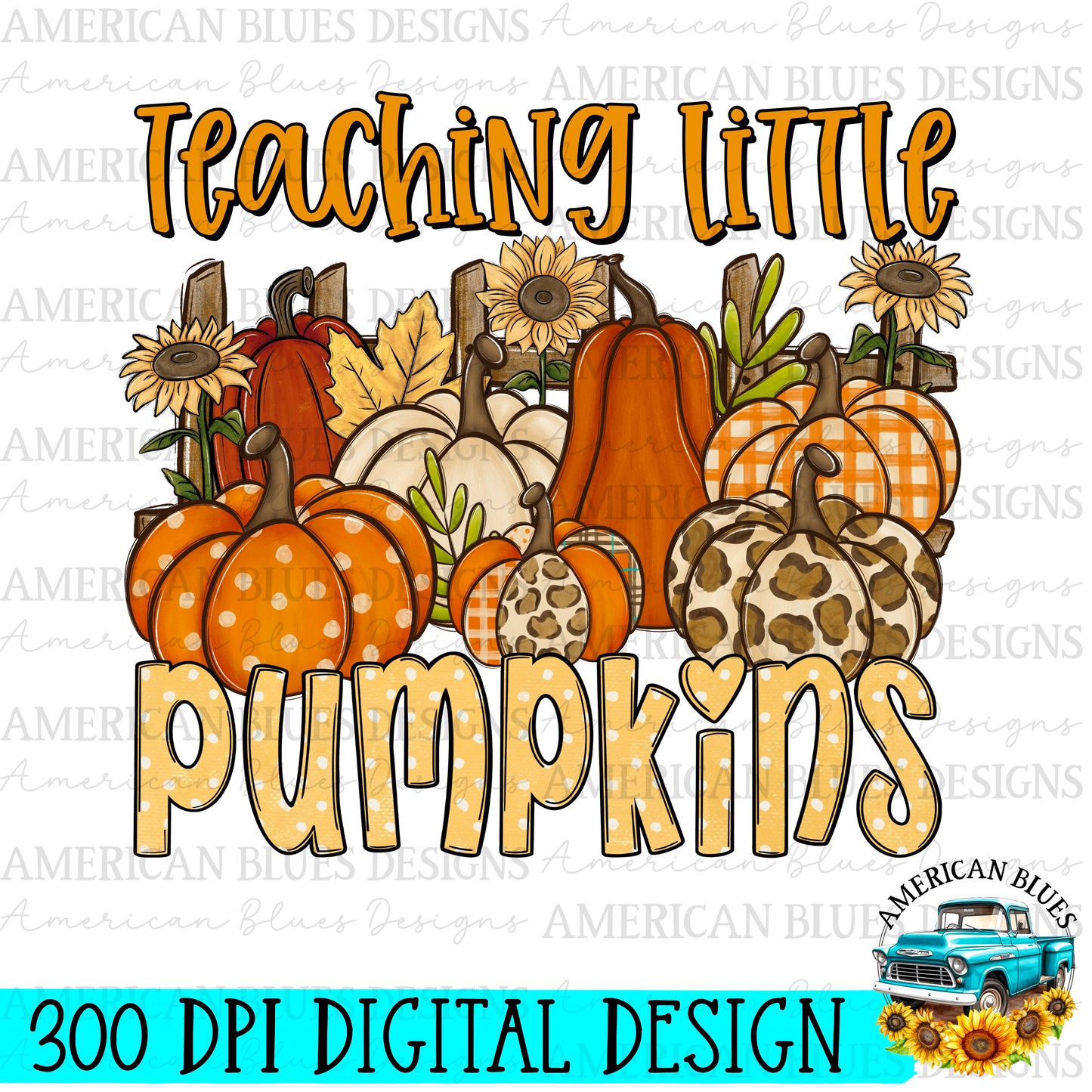 Teaching little pumpkins digital design | American Blues Designs