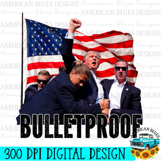 Trump 2024 Digital Design | American Blues Designs