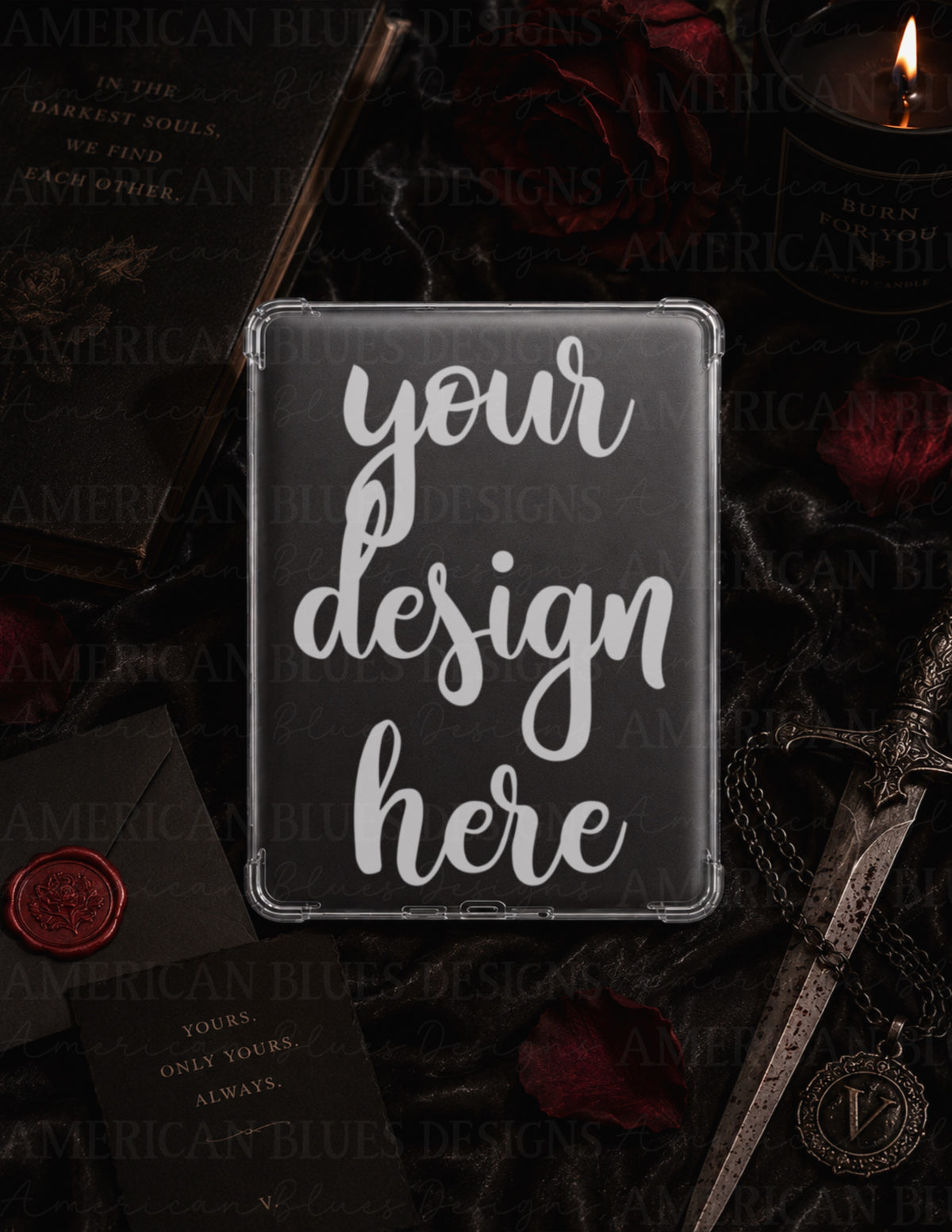 Dark Romance 2 Kindle case mockup