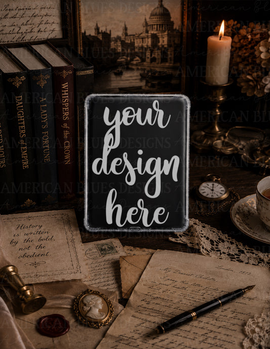 Dark Academia 2 Kindle case mockup