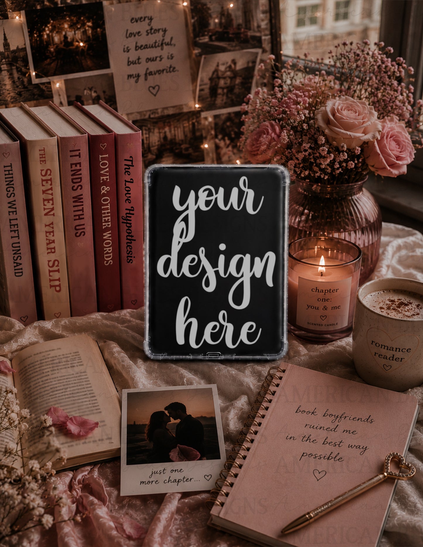 Romance 2 Kindle case mockup