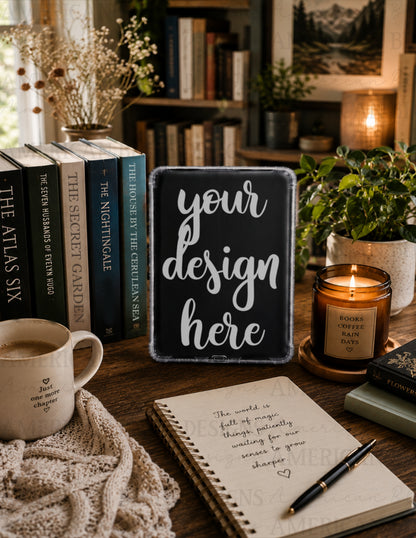 Light Cozy 2 Kindle case mockup