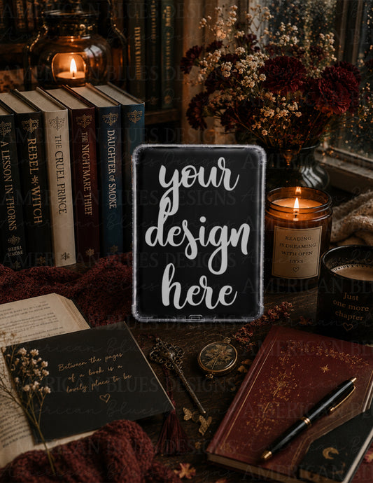 Cozy Fantasy 1 Kindle case mockup