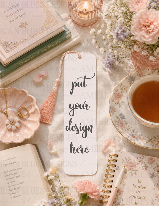 Cozy soft 1 Bookmark Mock