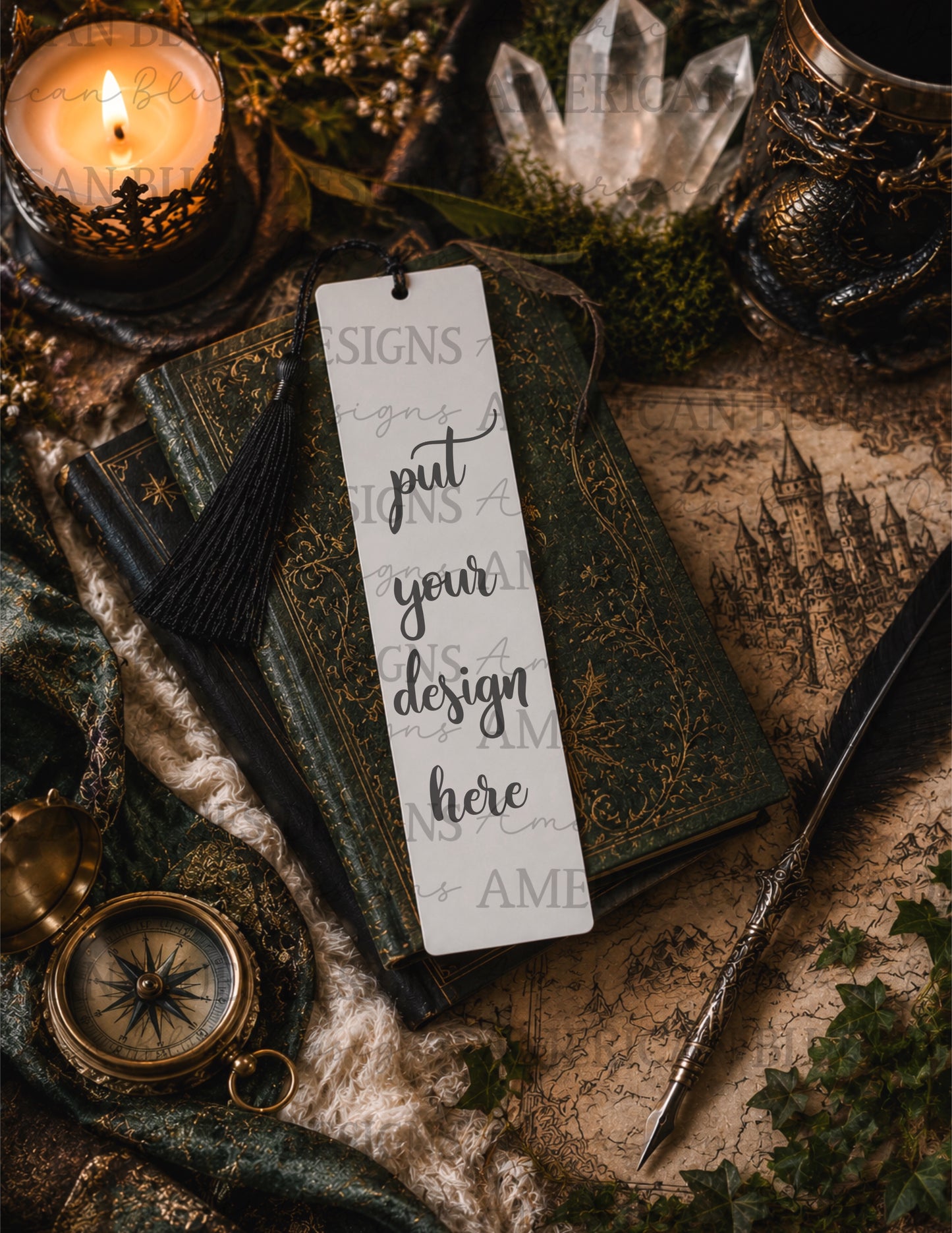 Fantasy 3 Bookmark Mock