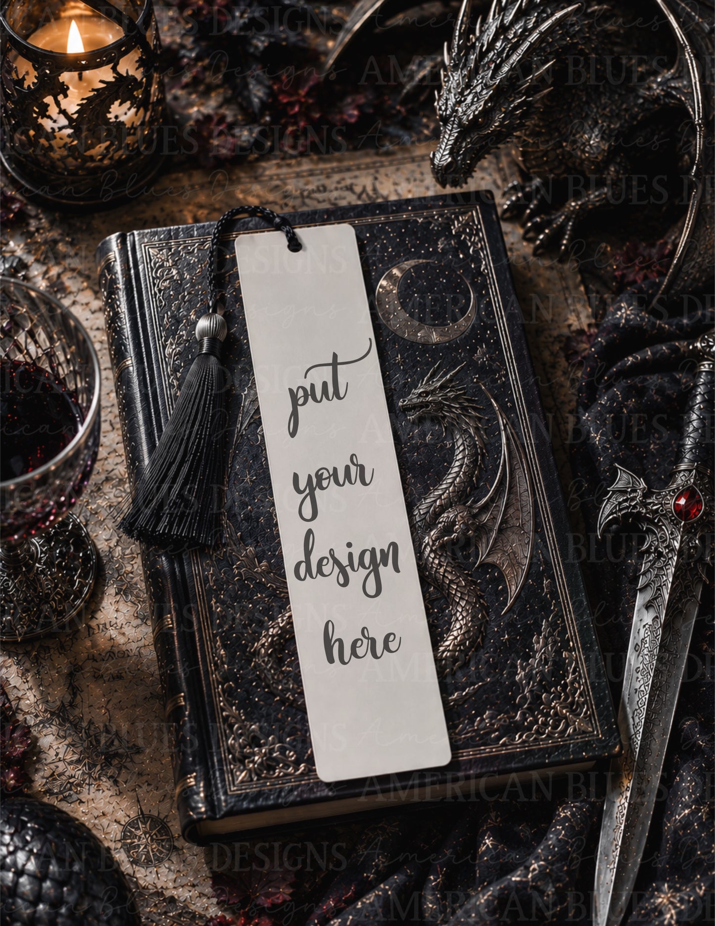 Dragon Fantasy 1 Bookmark Mock
