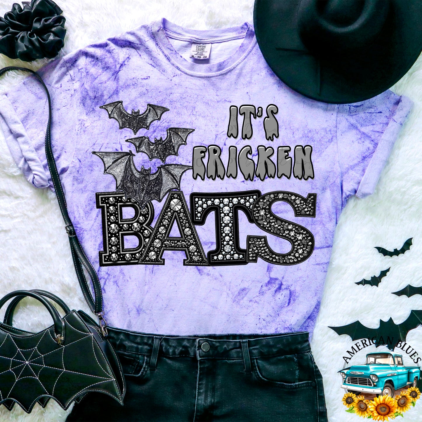 It’s fricken bats digital design | American Blues Designs