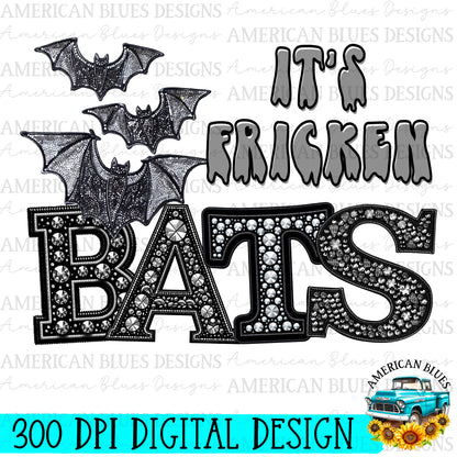 It’s fricken bats digital design | American Blues Designs