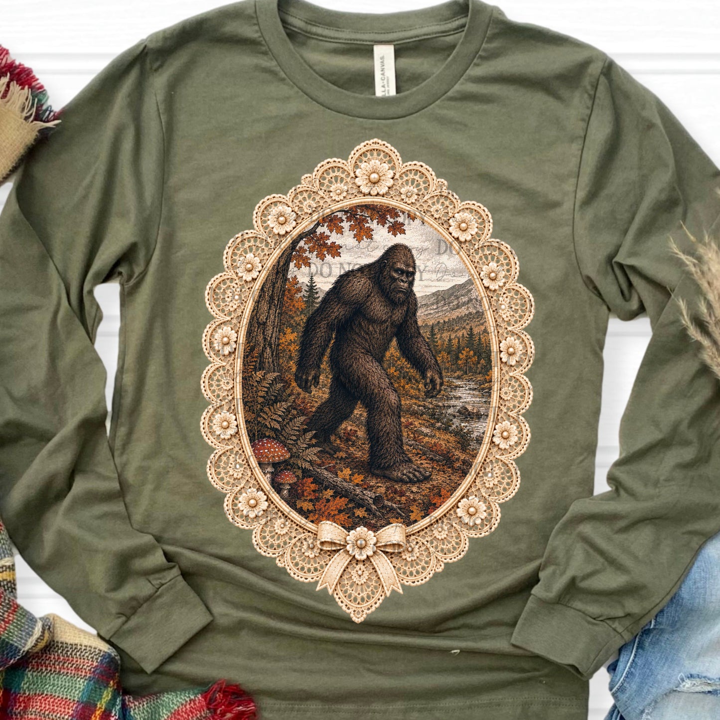 Bigfoot Autumn Folklore
