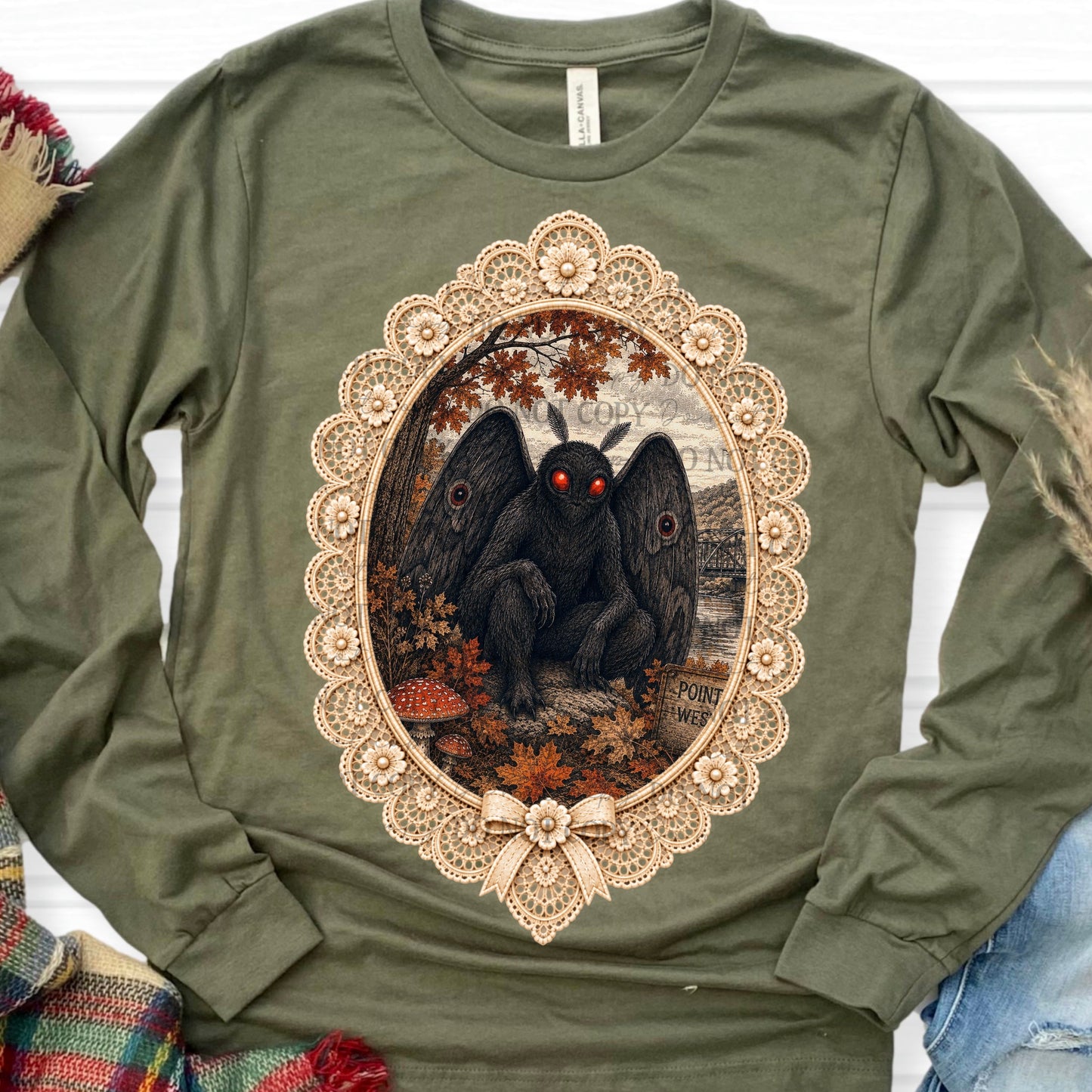 Mothman Autumn Folklore