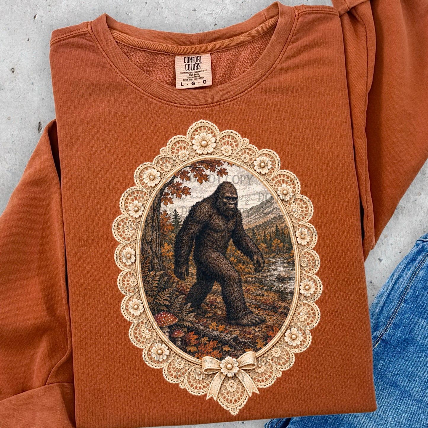 Bigfoot Autumn Folklore