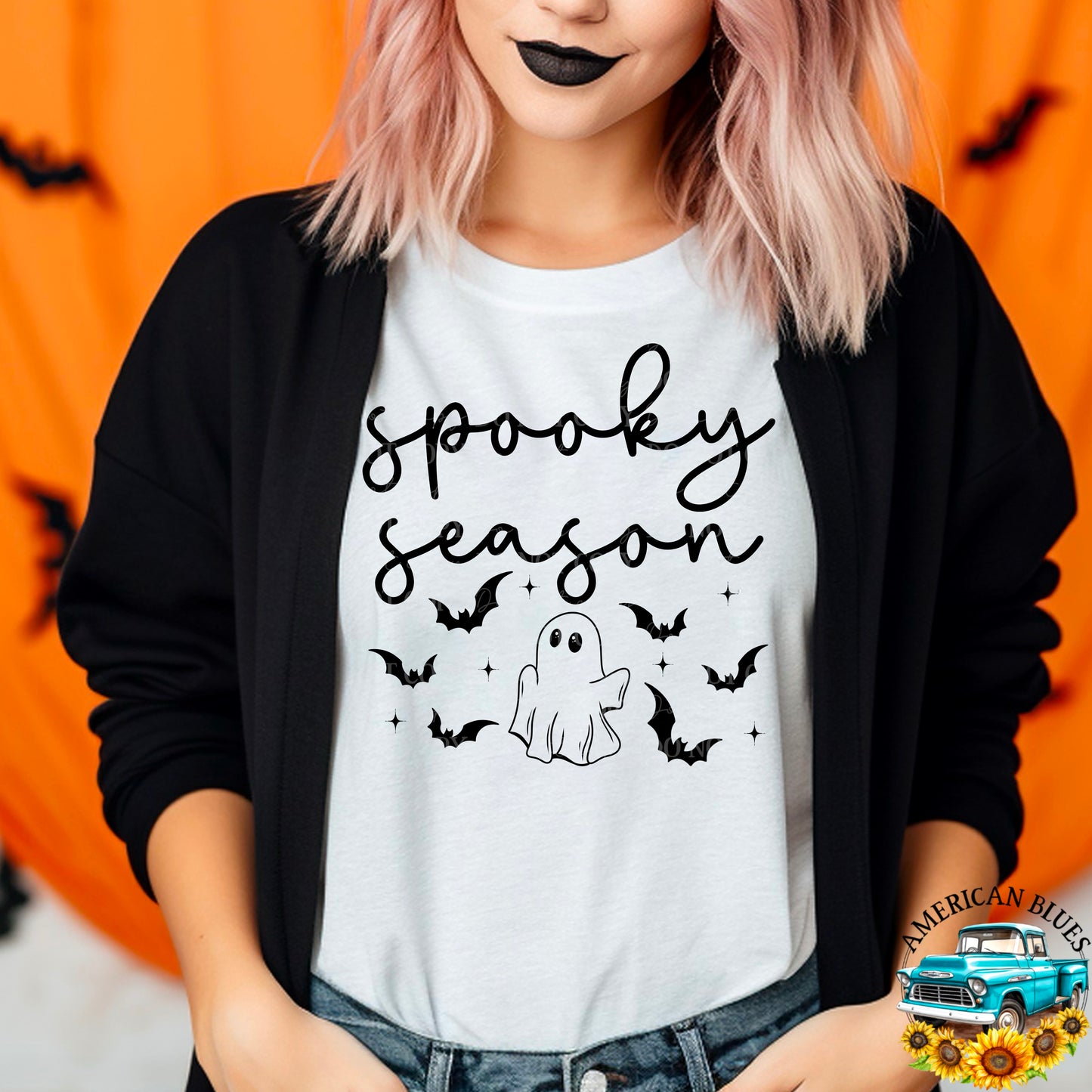 Spooky Season digital design | American Blues Designs